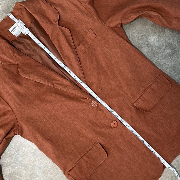 Vintage Linen Blend Blazer - Picture 12 of 13